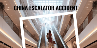 China Escalator accident