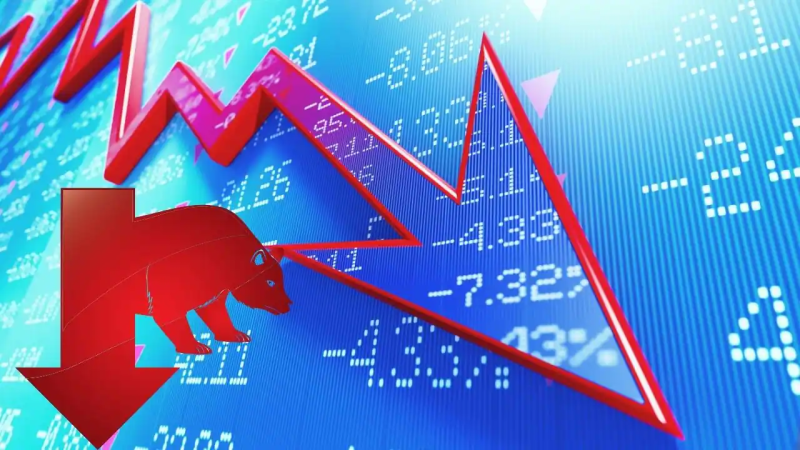 Slight recession, Sensex down 157 points, Nifty also weak
