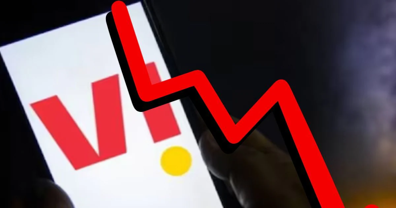 Even after government relief, Vodafone Idea shares are in chaos, down 15% in 30 minutes