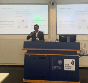 Alex Sam Presents Research on Orphan Care and Family-Based Care at Global Children and Youth Conference